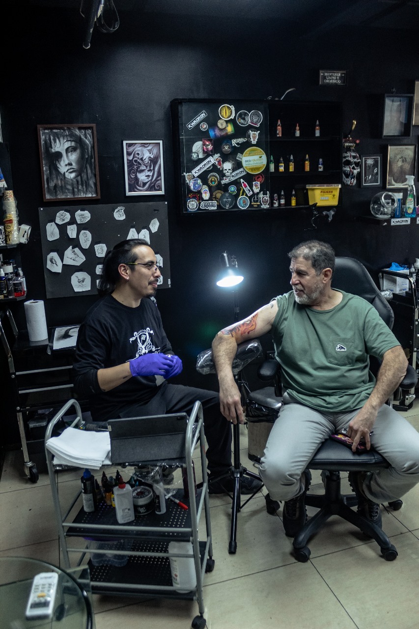 Tatuaje Geométrico Blackwork